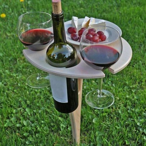 Folding wine rack wood 2025
