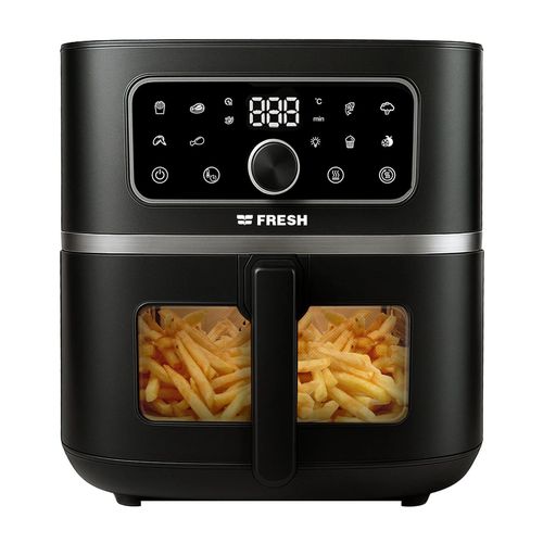 product_image_name-Fresh-مقلاة هوائية FAF-D1500B، رقمية، سعة 5 لتر، 1500 واط - أسود-1