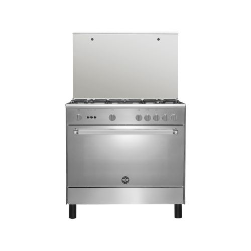 اشتري La Germania 9C10GRB1X4AWW Freestanding Gas Cooker - 5 Burners - Stainless Steel في مصر