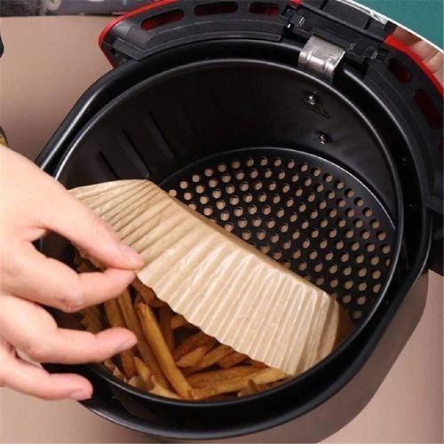 product_image_name-Generic-Air Fryer Paper - Non-Stick & Save Time (200x45mm) 50pcs-6