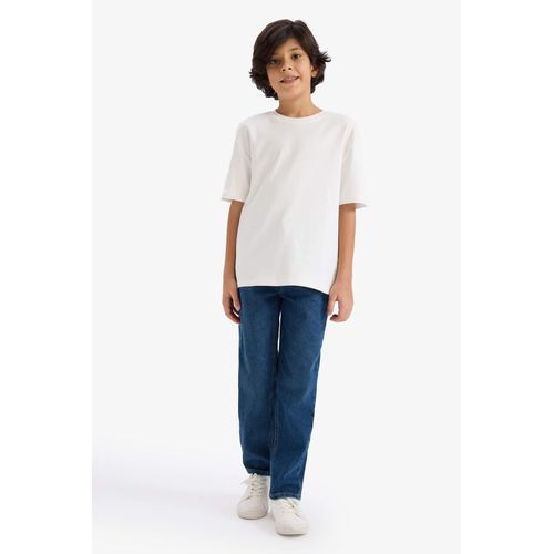 product_image_name-Defacto-Boy Thick Fabric Oversize T-Shirt-2