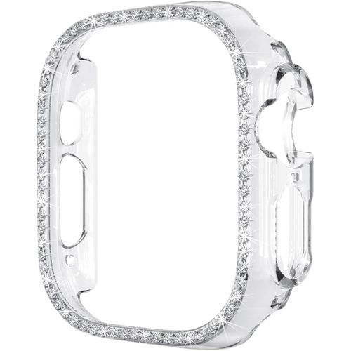 product_image_name-Generic-متوافق مع Apple Watch Ultra 2 / Apple Watch Ultra 49mm غطاء ألماسي لامع مع الإطار الواقي للنساء والفتيات غطاء إكسسوارات ساعة ذكية مرصع بالكريستال (شفاف)-4