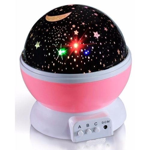 اشتري As Seen on TV Galaxy Night Light Projector Lamp - Pink في مصر