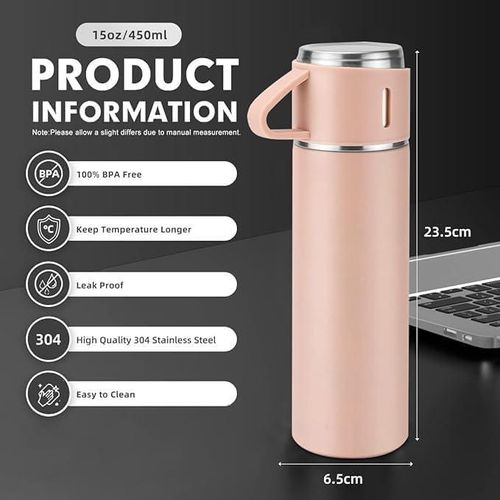 product_image_name-Generic-Flask Made of 304 Stainless Steel – Maintains Hot or Cold Drinks for Hours – Leakproof Design – Ideal for Travel, Office, or Outdoor Use – Excellent Insulation and High Durability-5