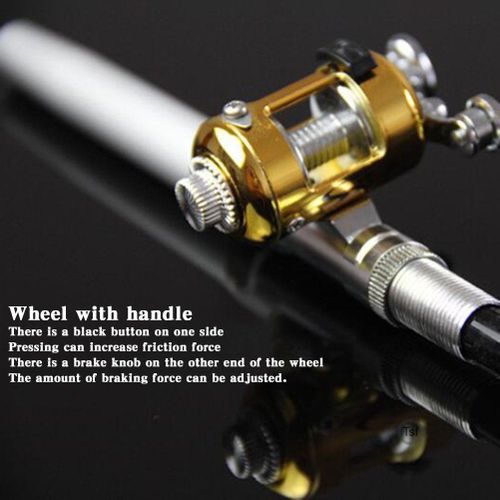 Generic Aluminum Alloy Pen Fishing Rod Reel Kit Heavy Duty @ Best Price  Online