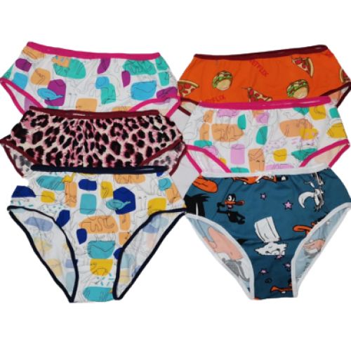 Cute 6 Pieces Of Cotton Women Underwear @ Best Price Online