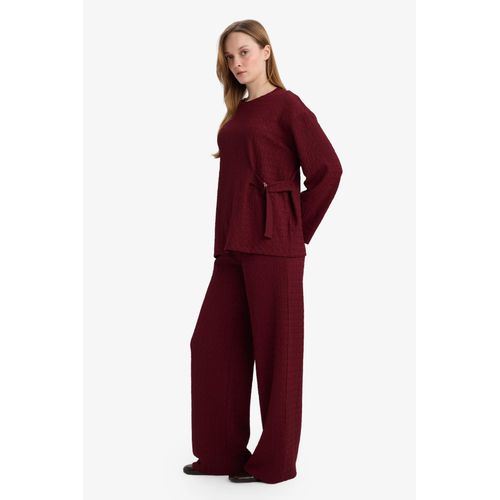 product_image_name-Defacto-Straight Fit Crepe Trousers-2