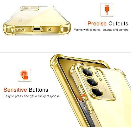 product_image_name-Generic-غطاء متوافق مع Realme C75، غطاء حماية للهاتف شفاف من TPU وخفيف وواقي من الصدمات وغطاء من السيليكون الناعم-5