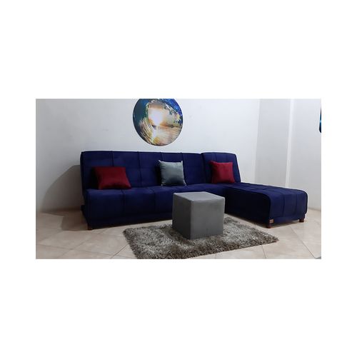 Buy Rango Corner Bed - 260*190 Cm - Dark Blue in Egypt