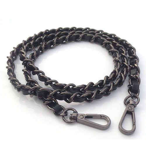 Replacement Metal Leather Chain Purse Strap Shoulder Crossbody For Handbag  Bag