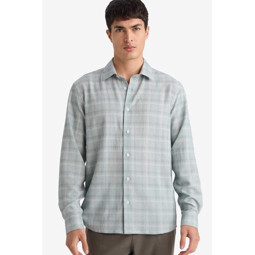 product_image_name-Defacto-Regular Fit Polo Neck Long Sleeve Shirt-1