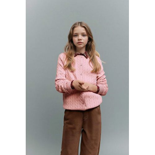 product_image_name-Defacto-Girl Crew Neck Cardigan-3