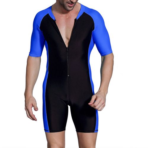 A Wetsuit Styled as an Actual Men's Suit