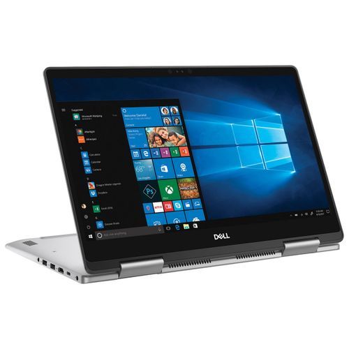 DELL Inspiron 7573 قابل للتحويل 2-في-1 X360 لاب توب - Intel Core I7 - 16 جيجا بايت رام - 512 جيجا بايت SSD - 15.6 بوصة 4K UHD باللمس - 2 جيجا بايت Nvidia مُعالج رسومات - Windows 10 - فضي - لوحة مفاتيح إنجليزية