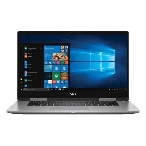 DELL Inspiron 7573 قابل للتحويل 2-في-1 X360 لاب توب - Intel Core I7 - 16 جيجا بايت رام - 512 جيجا بايت SSD - 15.6 بوصة 4K UHD باللمس - 2 جيجا بايت Nvidia مُعالج رسومات - Windows 10 - فضي - لوحة مفاتيح إنجليزية