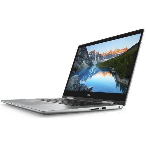 DELL Inspiron 7573 قابل للتحويل 2-في-1 X360 لاب توب - Intel Core I7 - 16 جيجا بايت رام - 512 جيجا بايت SSD - 15.6 بوصة 4K UHD باللمس - 2 جيجا بايت Nvidia مُعالج رسومات - Windows 10 - فضي - لوحة مفاتيح إنجليزية