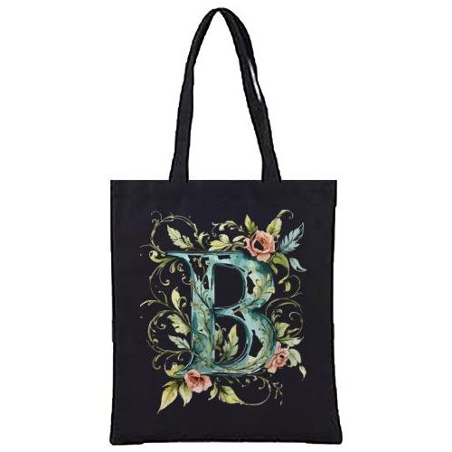 product_image_name-Generic-Black tote bags Decorative letter (B)  -1