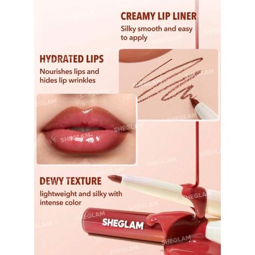 product_image_name-SHEGLAM-قلم تحديد وملمع شفاه SHEGLAM Lip Rules Liner & Gloss - Play Fair-5