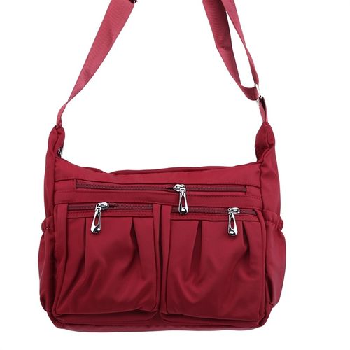 Fashion 27x10x20cm Women Nylon Shoulder Bag Waterproof Multi