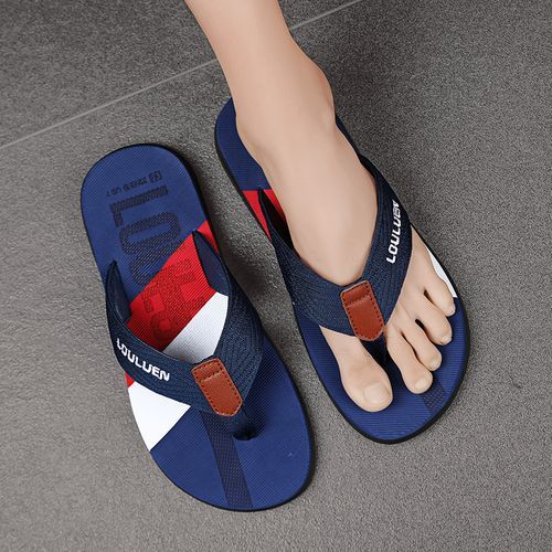 ZHAGHMIN Rubber Slippers For Men Men Slippers Fashion New Summer Indoor And  Outdoor Flat Soft Bottom Non Slip Light Comfortable Slippers Slippers Men