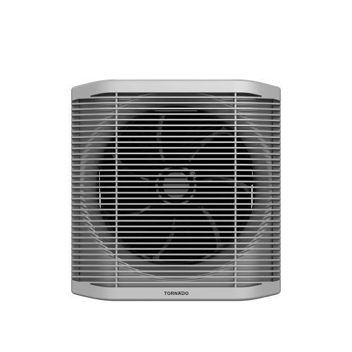 Buy Tornado Bathroom Ventilating Fan 25 Cm, Privacy Grid, Black X Grey TVS-25BG in Egypt