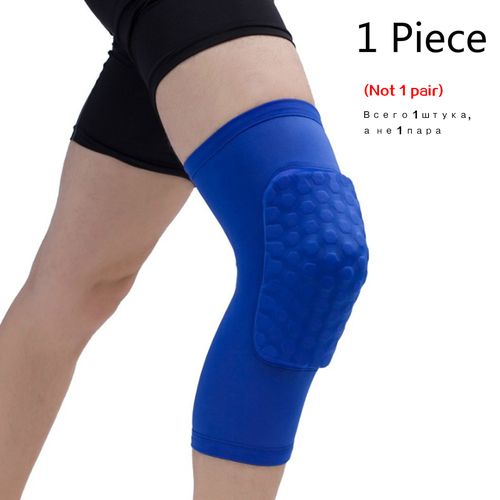 Generic (1PC Short Knee Blue)WorthWhile 1PC Basketball Knee Pads Protector  Compression Sleeve Honeycomb Foam Kneepad Fitness Gear Volleyball Support  WSY @ Best Price Online