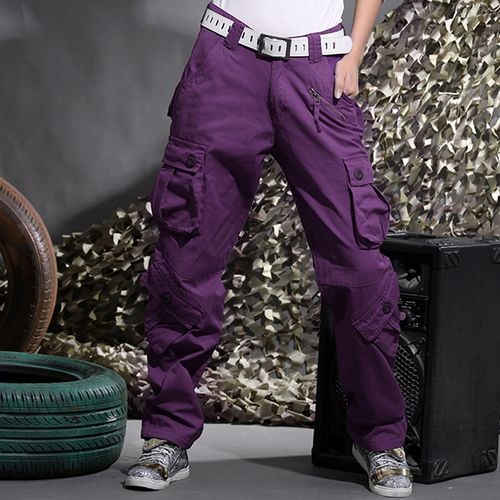 Pants For Men Relaxed Fit Waist Color Sports Hat Multi Woven Pocket Foot  Rope Solid Street Cargo Tie Cargo Trousers  Walmartcom