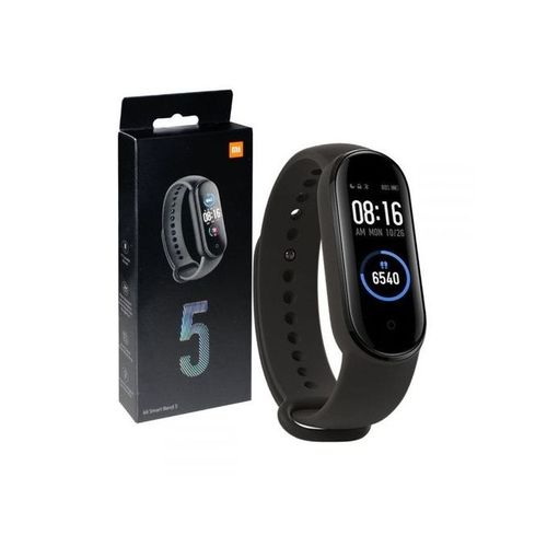 سعر XIAOMI MI BAND 5 GLOBAL VERSION - Black فى مصر | جوميا مصر | كان بكام