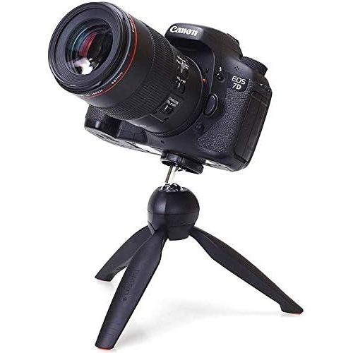 product_image_name-Generic-حامل ثلاثي القوائم صغير لسطح الطاولة مع راس كروي قابل للتعديل 360 درجة لجهاز العرض الصغير/الهواتف الذكية/دي ال اس ار المدمج/كاميرا الويب، XH-228-1