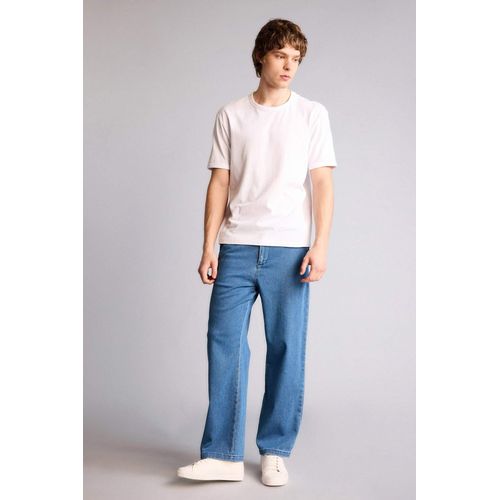 product_image_name-Defacto-بنطلون جينز وايد ليج برجل واسع ملمس ناعم-2