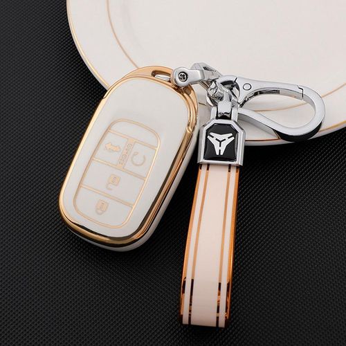 4 Buttons Tpu Car Key Cover Case Shell For Accord 2016 2017 Civic