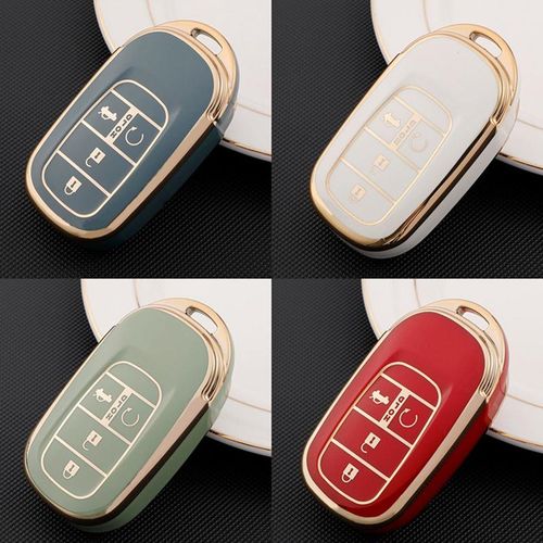 4 Buttons Tpu Car Key Cover Case Shell For Accord 2016 2017 Civic