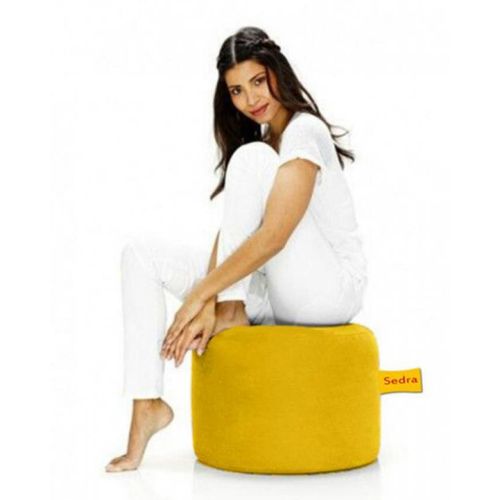 Buy Sedra Waterproof Buff Bean Bag - Yellow in Egypt