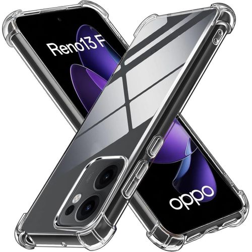 product_image_name-Generic-Silicone and polyurethane heat-resistant anti-shock protection pod with camera protection and shock-resistant angles for OPPO Renault 13F 4G/5G network network of Mobile Blocker, transparent-1