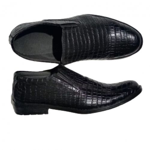 Buy Classic Men's Leather Shoes High Quality - Black in Egypt