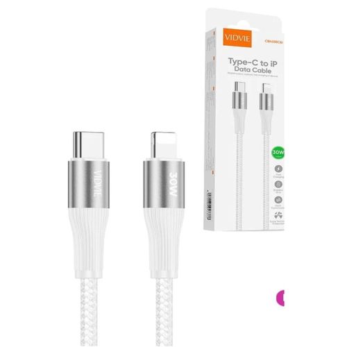 product_image_name-Generic-Vidvie 2 meter Type-C to Lighting for iPhone Data Cable- Fast Charging-1