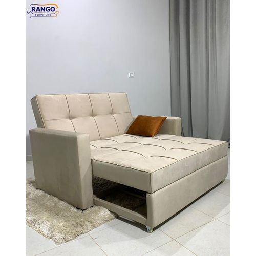 product_image_name-Rango- Sofa Bed Drawer Beige 1.45D 85cm Bed Length 1.85cm-5