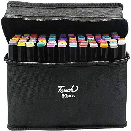 Touchfive Marker Art Set 80 Colors