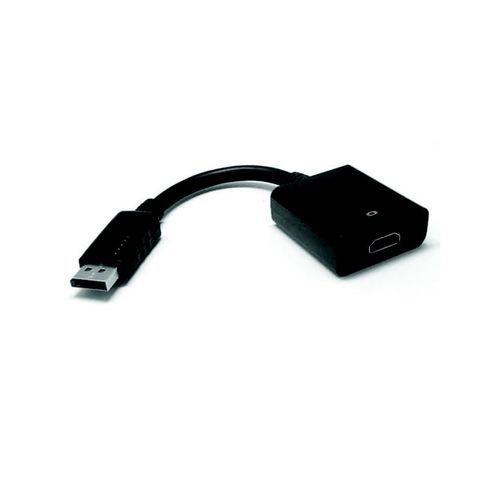 Buy DisplayPort Male to HDMI Female Converter with Cable - Black in Egypt