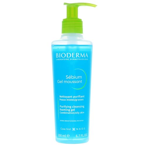 Buy Bioderma Sébium Gel Moussant Purifying Cleansing Foaming Gel - 200ml in Egypt