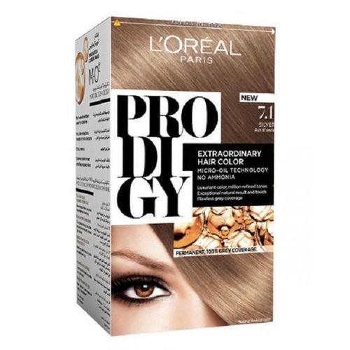 سعر L'Oreal Paris Prodigy Hair Color Without Ammonia 7 1 Silver Ash Blonde فى مصر جوميا مصر كان بكام