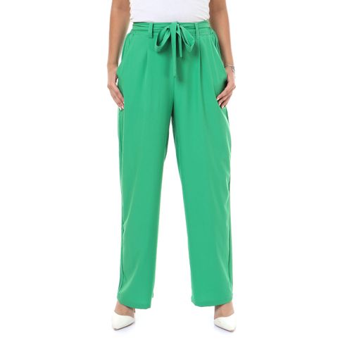 Kady Solid Wide Leg Slip On Pants - Green @ Best Price Online | Jumia Egypt