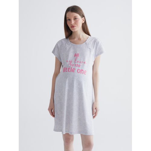 product_image_name-LC Waikiki-Crew Neck Printed Maternity Nightdress-1