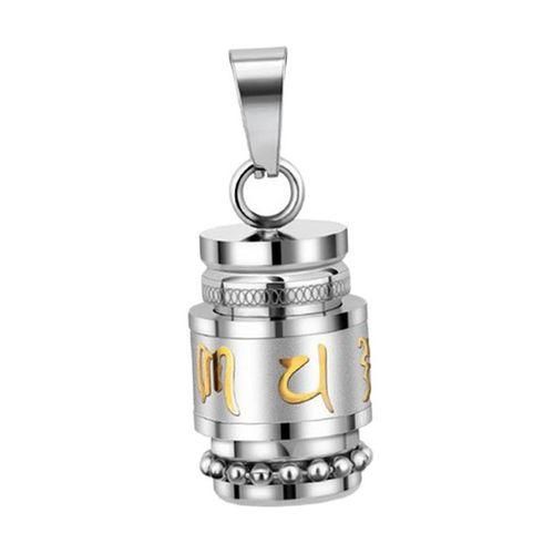 Buddhist prayer wheel necklace 2025