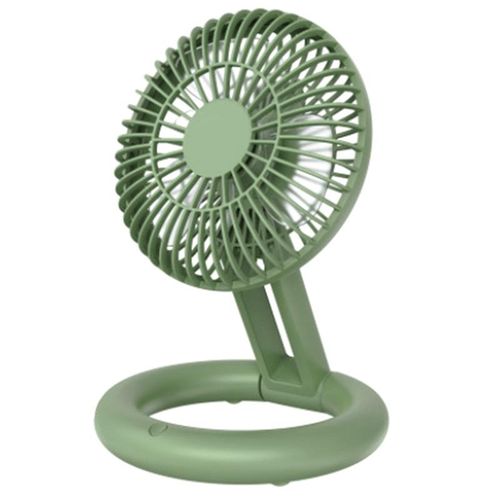 USB Desk Fan Small Table Fan Oscillating Fan Head Rotating Adjustment  Portable