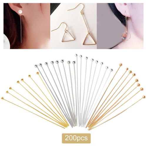 Silver Plated Quality Brass Ball Head Pins for Jewelry Making