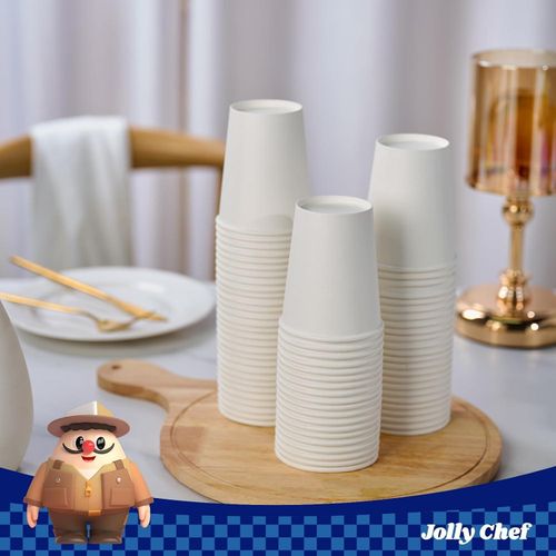 product_image_name-Generic-عبوة من 400 منشفة ورقية لمقهى يتسع لثمانية أشخاص، أكواب قهوة بيضاء لمقهى، مشروبات، غداء أو عشاء، وجبات عشاء للحفلات والنزهات والرحلات والفعاليات.-7