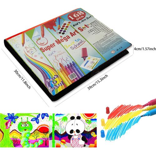 Back to School - Product details of 168 Pcs Super Mega Art