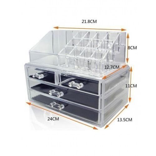 Generic Cosmetic Makeup Organizer Box 4 Drawers Best Price Online