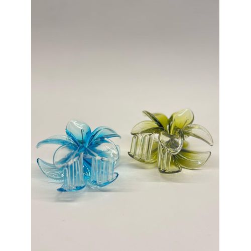 product_image_name-Generic-maya accessories big flower hair claw clip for women and girls 2PCS (may vary color) summer edition for hair and bags-1